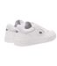 Baskets Motif/style Crocodile Lineset Femme Blanc Lacoste-2