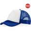 Lot de 2  casquettes trucker bleu roi/blanc Bullet