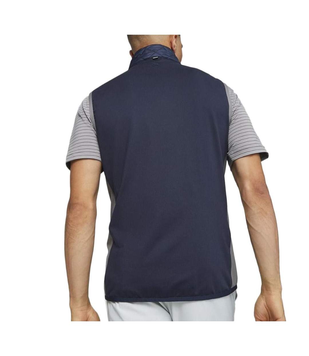 Doudoune matelassée marine homme puma quilted-2