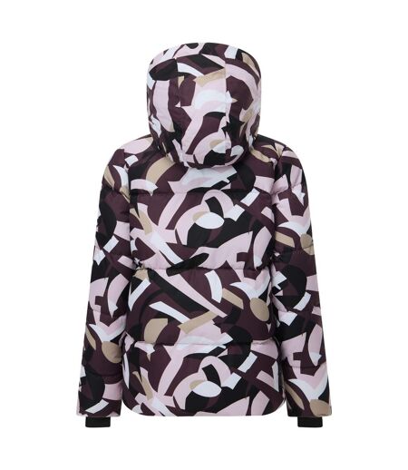 Blouson De Ski Motif/style Abstrait Allure Femme Lilas Foncé Dare 2B