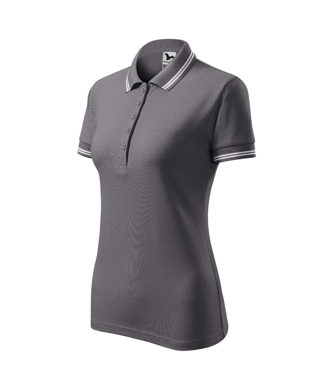 Polo Urban Femme Gris Argenté Malfini-3