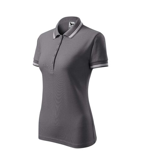 Polo Urban Femme Gris Argenté Malfini