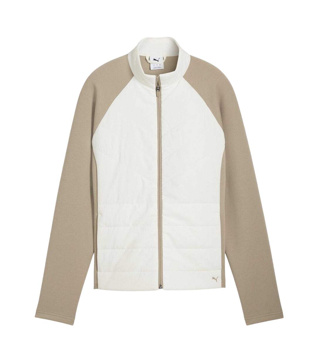 Womens/ladies Cloudspun Hybrid Fitted Jacket Warm White Puma-1