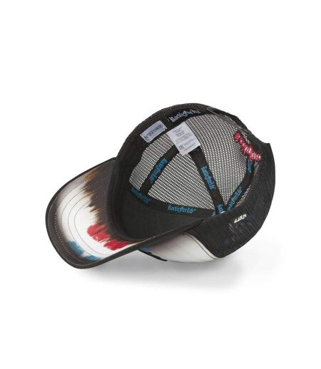 Casquette trucker avec filet bi-matière et logo brodé Under The Bridg Rock'n Free Life