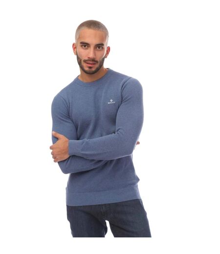 Sweat neps homme bleu Gant