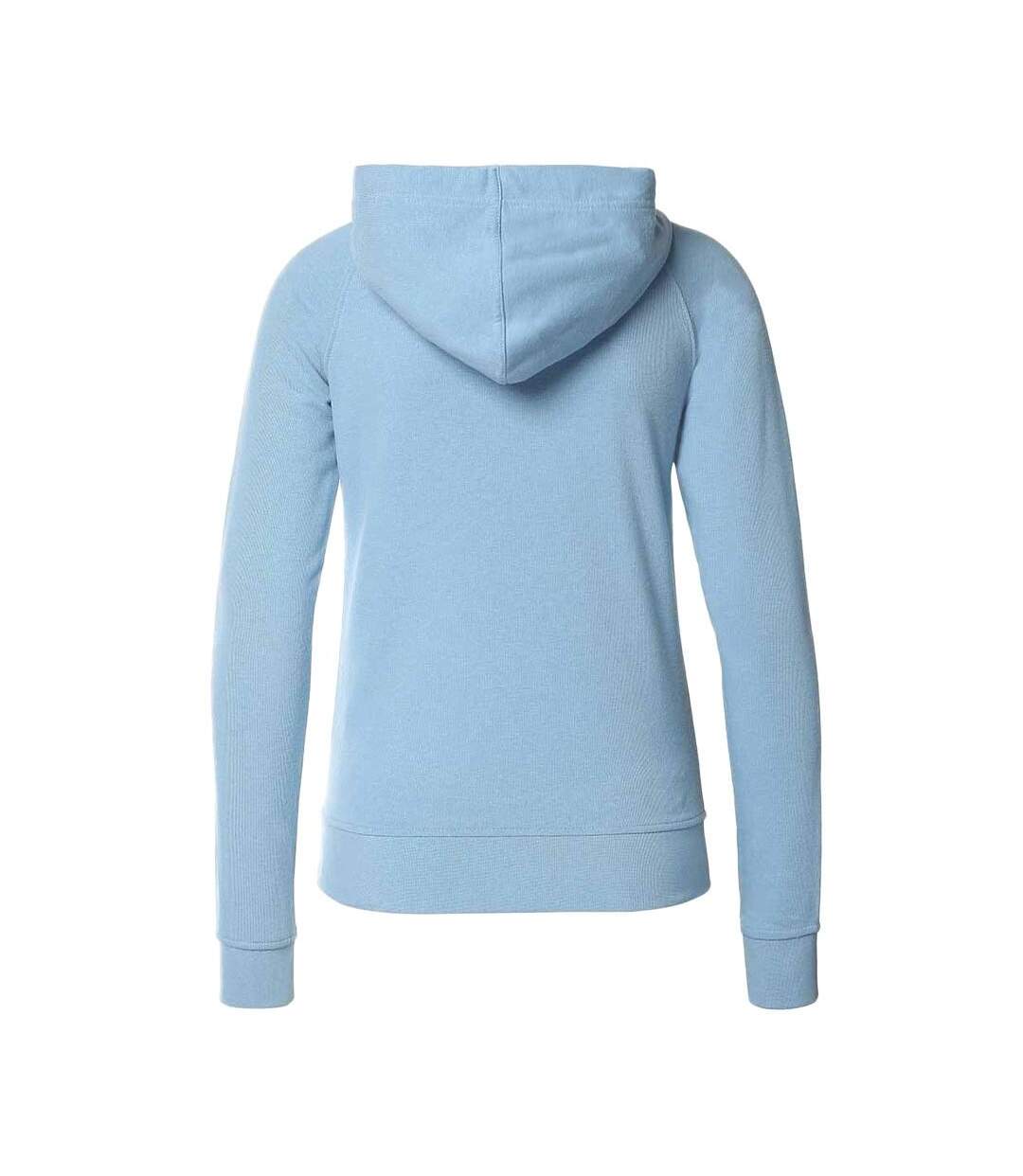 Sweat à Capuche Bleu Femme Kappa Belle Slim - L