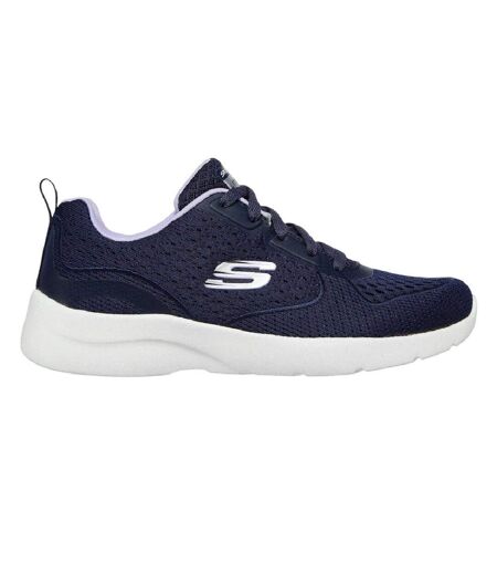 Baskets Dynamight 2.0 Femme Bleu Marine Lavande Skechers