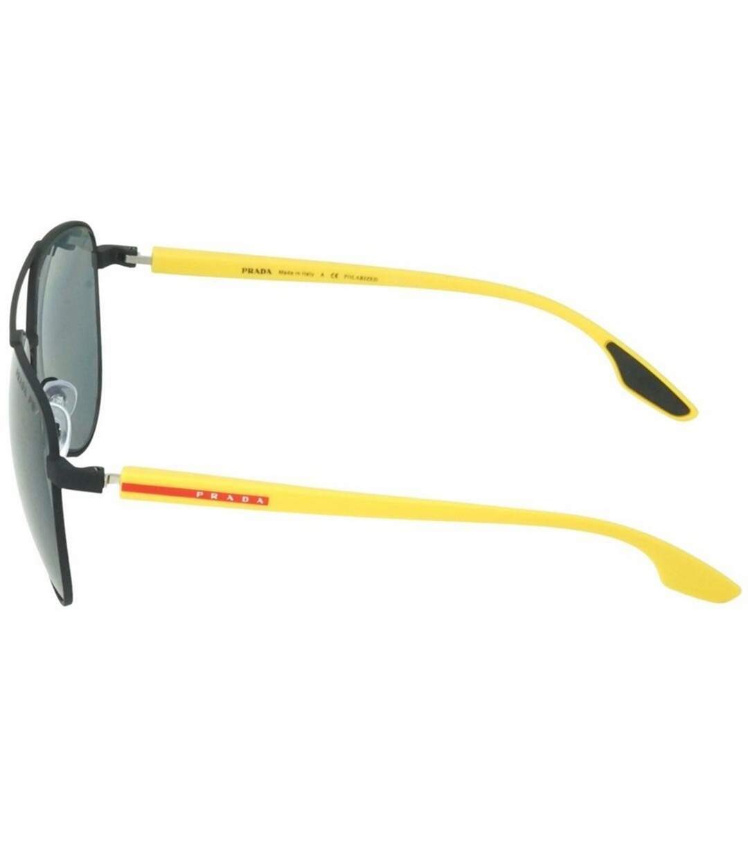 Lunettes De Soleil Sport Motif/style Polarisé Homme Taille Unique Noir Prada-2