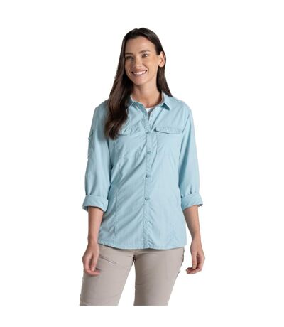 Chemisier Adventure Femme Bleu Ciel Craghoppers