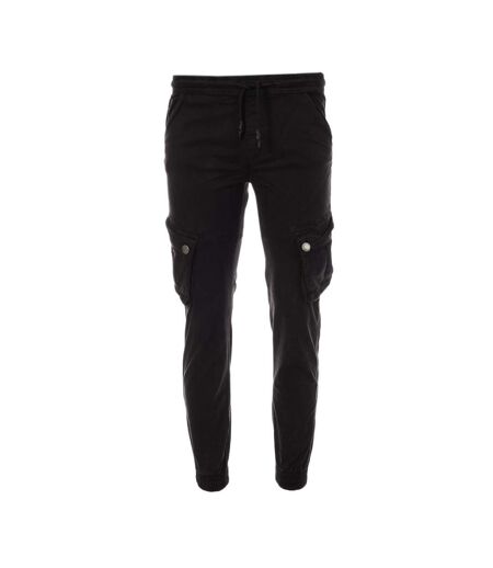 Pantalon Noir Homme Paname Brothers JORDAN - L