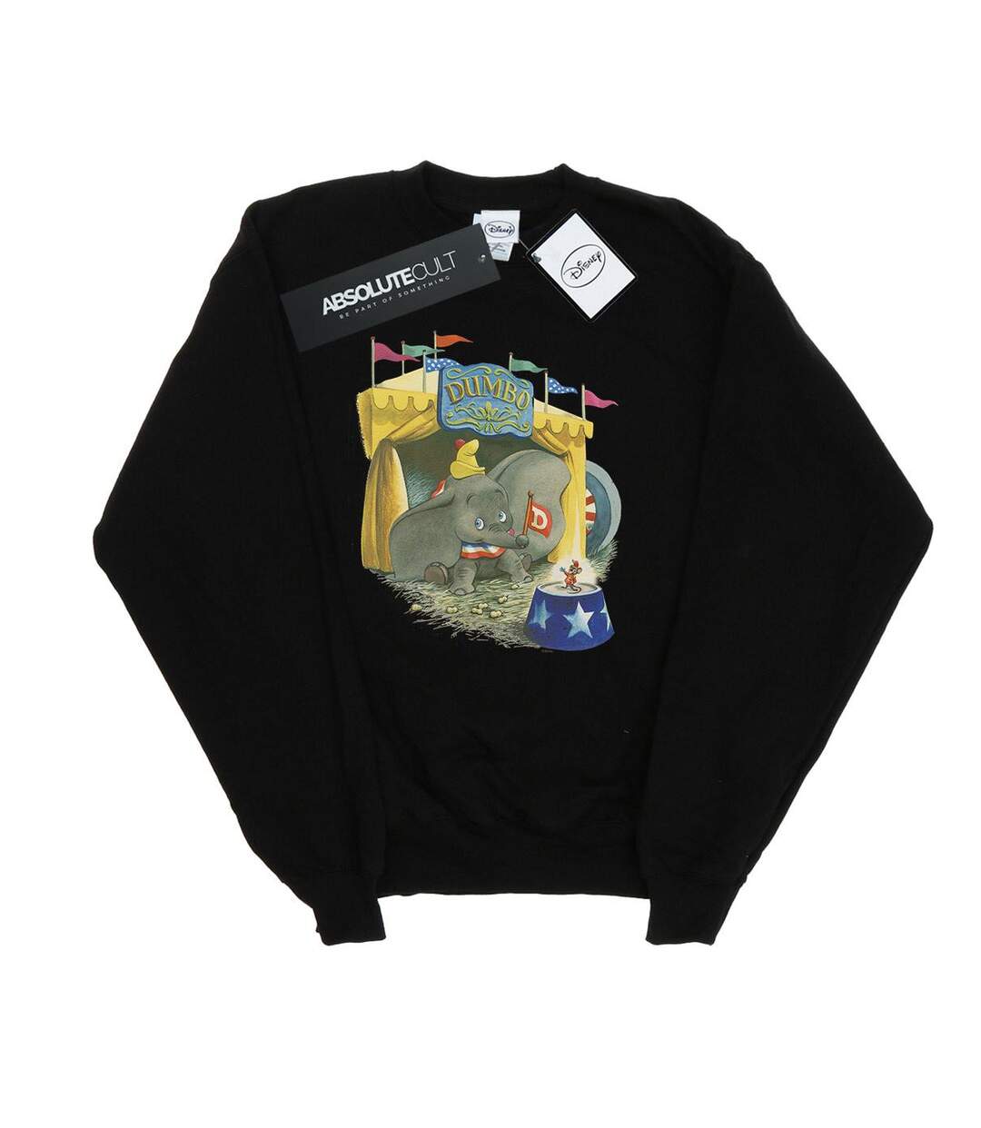 Disney Sweat-shirt Dumbo Circus Femme/Femme (Noir) - UTBI12716-1