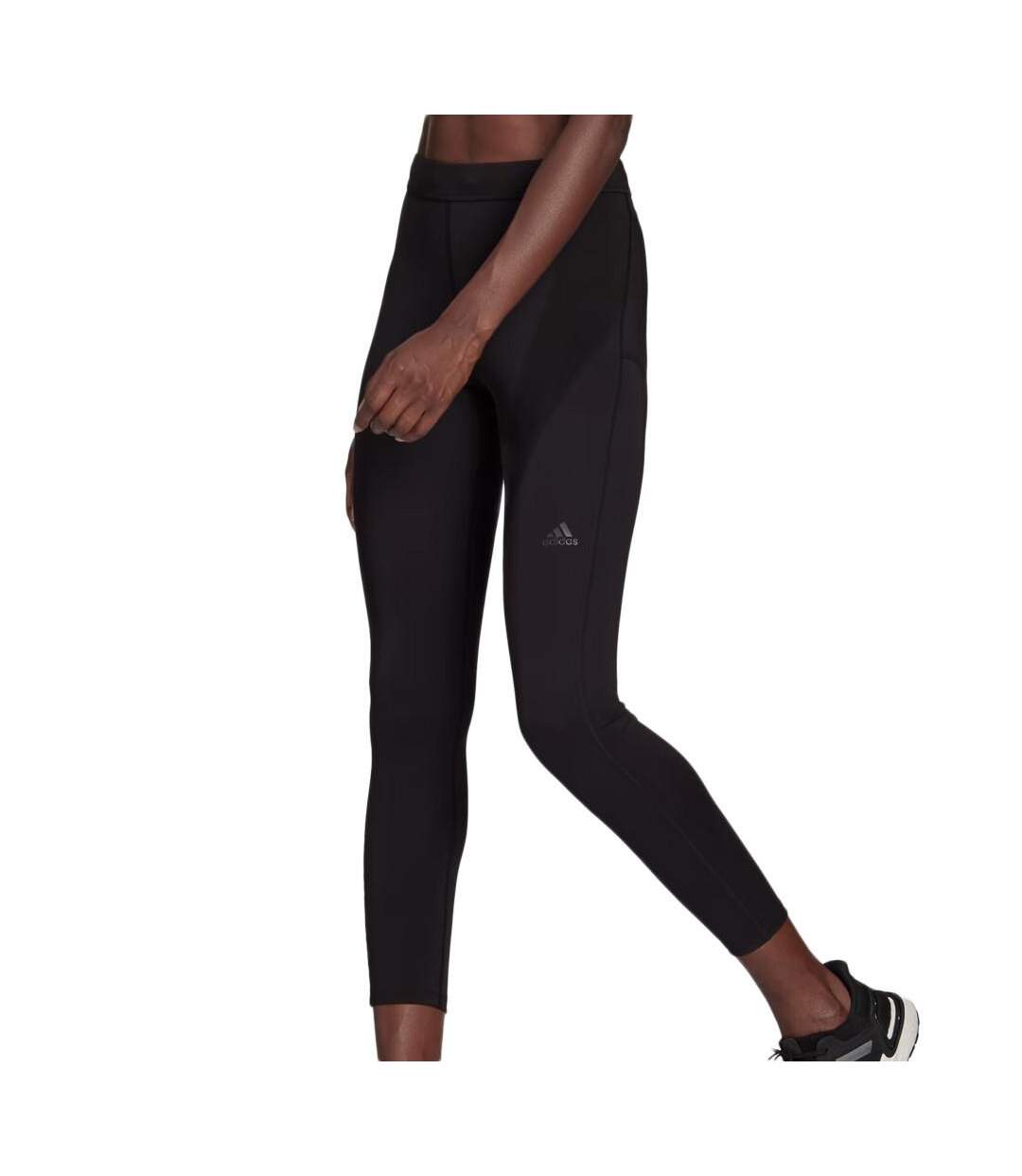 Legging Noir Femme Adidas Run - M-1