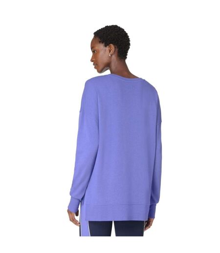 Sweat Motif/style Long After Class Femme Bleu Sweaty Betty