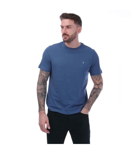 T-shirt Manches Courtes Dean Homme Bleu Farah