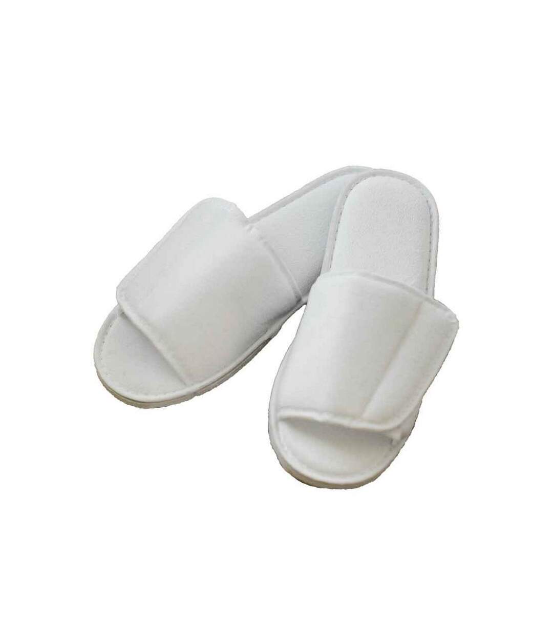 Chaussons Adulte Blanc Towel City-1