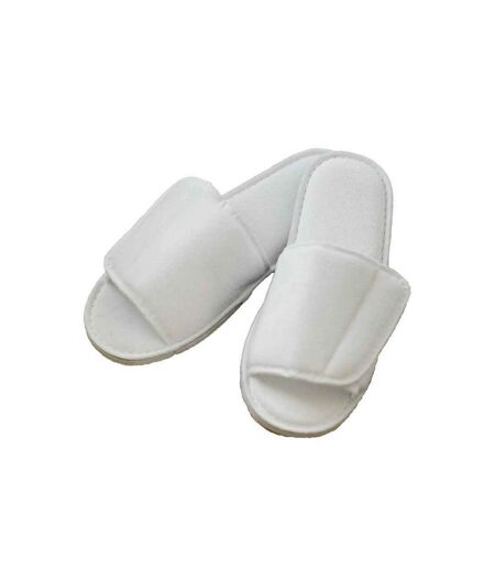 Chaussons Adulte Blanc Towel City