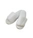 Chaussons Adulte Blanc Towel City-1