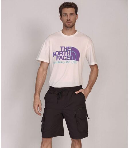 Bermuda de détente homme - Multi-poches - Couleur noir