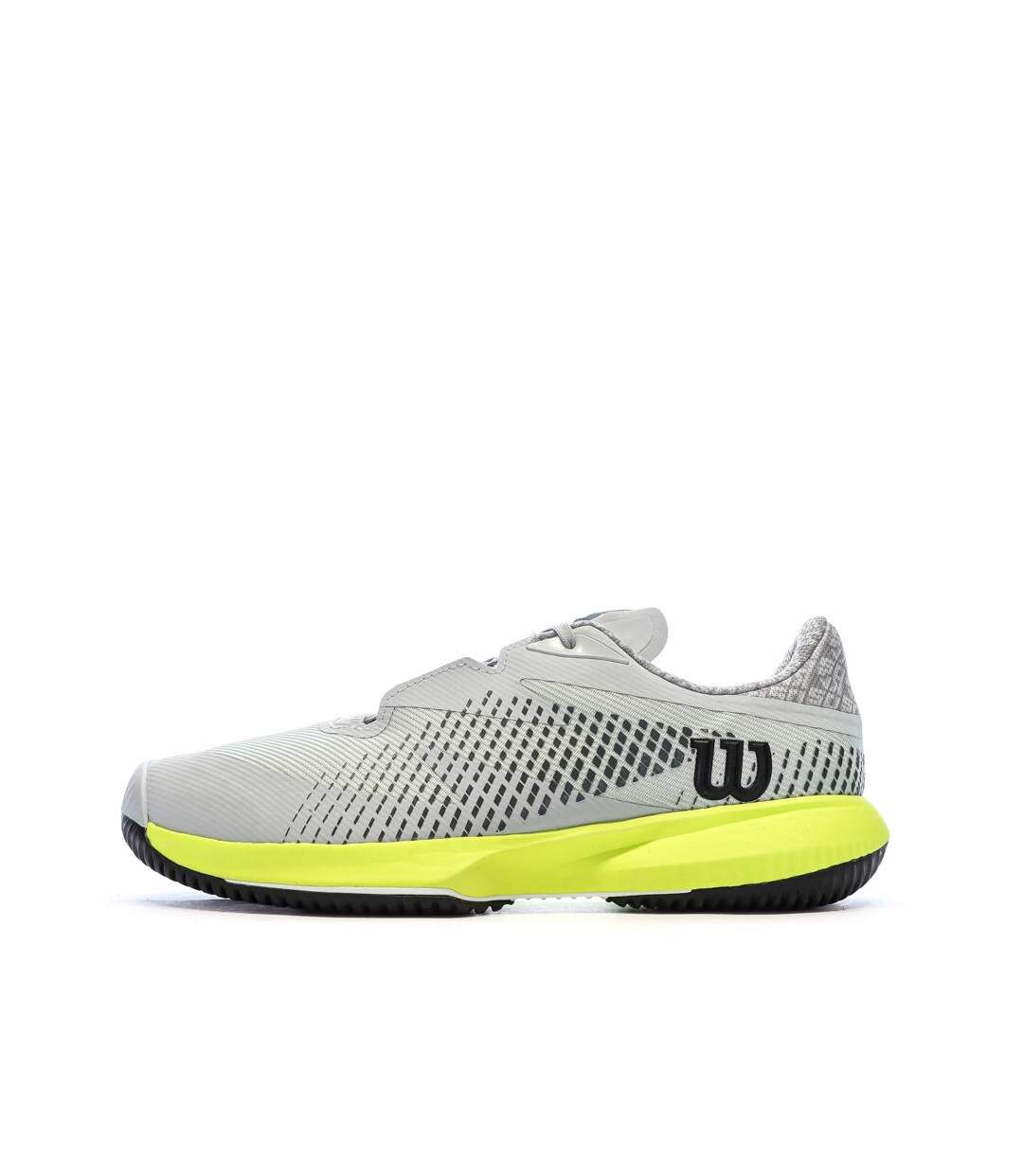 Chaussures de tennis grises/jaunes homme wilson hurakn-1