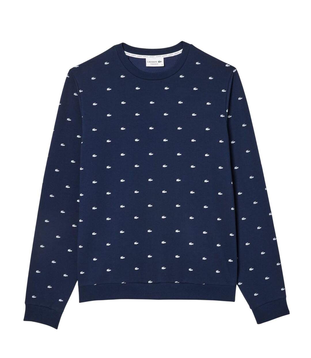 Sweat Détente Style Logo Homme Bleu Marine Blanc Lacoste-2