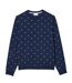 Sweat Détente Style Logo Homme Bleu Marine Blanc Lacoste-2