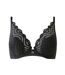 Soutien-gorge ampliforme coques moulées noir Romane