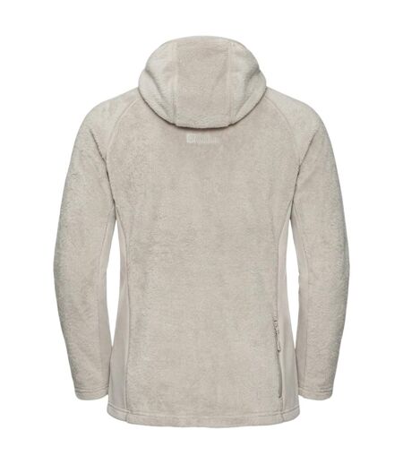 Veste À Capuche Manches Raglan Rotwand Femme Beige Jack Wolfskin