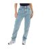 Womens/ladies Light Wash 5 Pockets Jeans Mid Wash I Saw It First-4