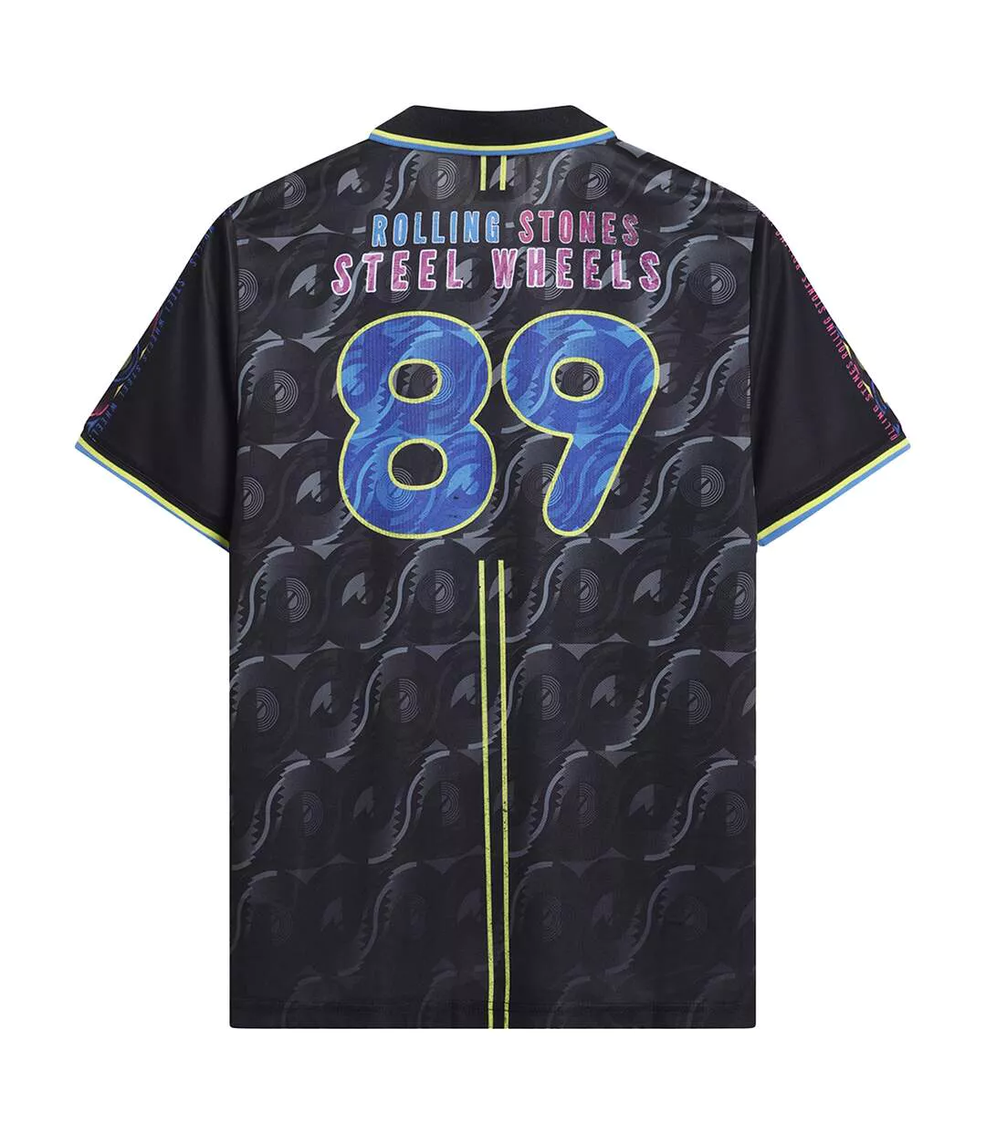 T-shirt Steel Wheels Adulte Noir Amplified-2