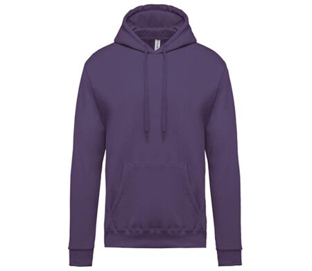 Sweat-shirt à capuche - Unisexe - K476 - violet