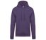 Sweat-shirt à capuche - Unisexe - K476 - violet-1