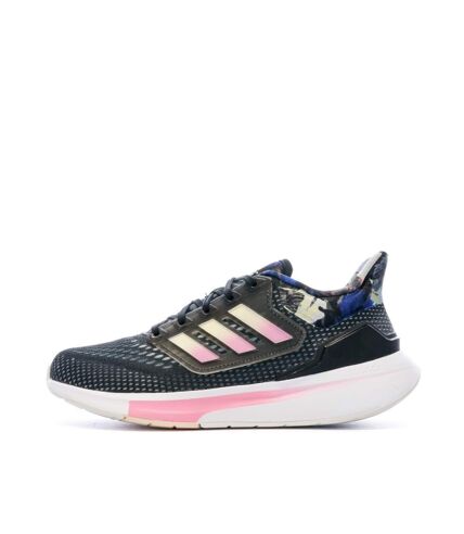 Chaussures de running Noir/Rose Femme Adidas EQ21 Run