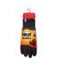 Mens Winter Warm Soft Fleece Lined Thermal Gloves-2
