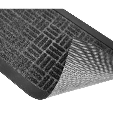 Tapis d'Entrée Grattoir Jason 25x75cm Noir