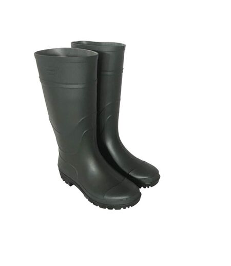 Mens Full Length Wellington Boots Green Ambassador