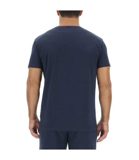 Lot de 3 T-shirts homme en coton uni col rond imprimé poitrine Pierre Cardin