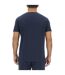 Lot de 3 T-shirts homme en coton uni col rond imprimé poitrine Pierre Cardin-5