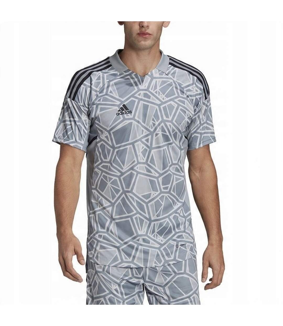 Maillot De Gardien De But Manches Courtes Condivo Homme Gris Adidas-1