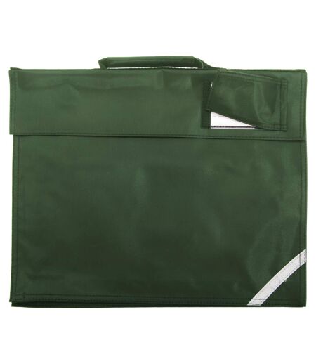 Quadra Junior Book Bag - 5 Liters (Pack of 2) (Bottle Green) (One Size) - UTBC4340