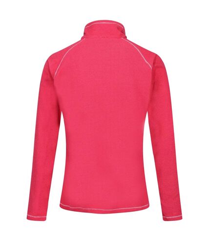 Regatta Great Outdoors Womens/Ladies Montes Half Zip Fleece Top (Pink Potion) - UTRG1953