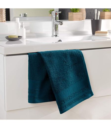Serviette de Toilette Tendresse  50x90cm Bleu Indigo