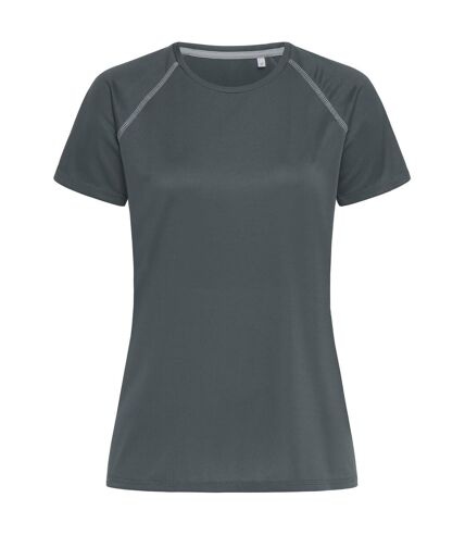 Stedman - T-shirt Raglan - Femme (Gris foncé) - UTAB460