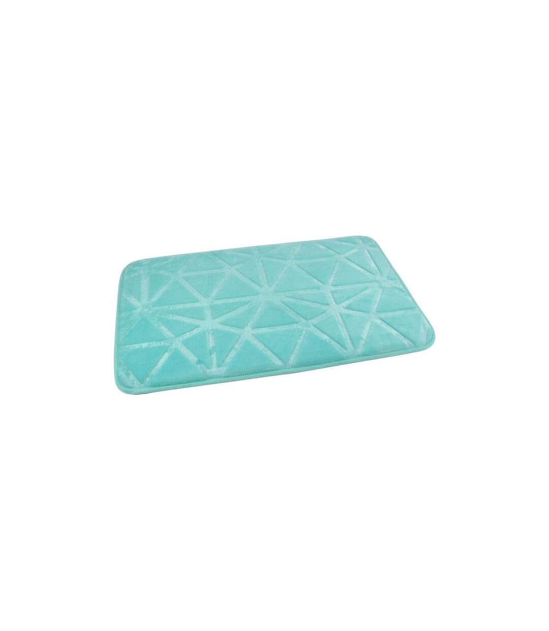 Tapis de Bain Microfibre Origami 45x75cm Vert Menthe-1