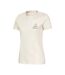 T-shirt Léger Manches Courtes Motif Voilier Cornwall Pour Femme Beige Mountain Warehouse-3