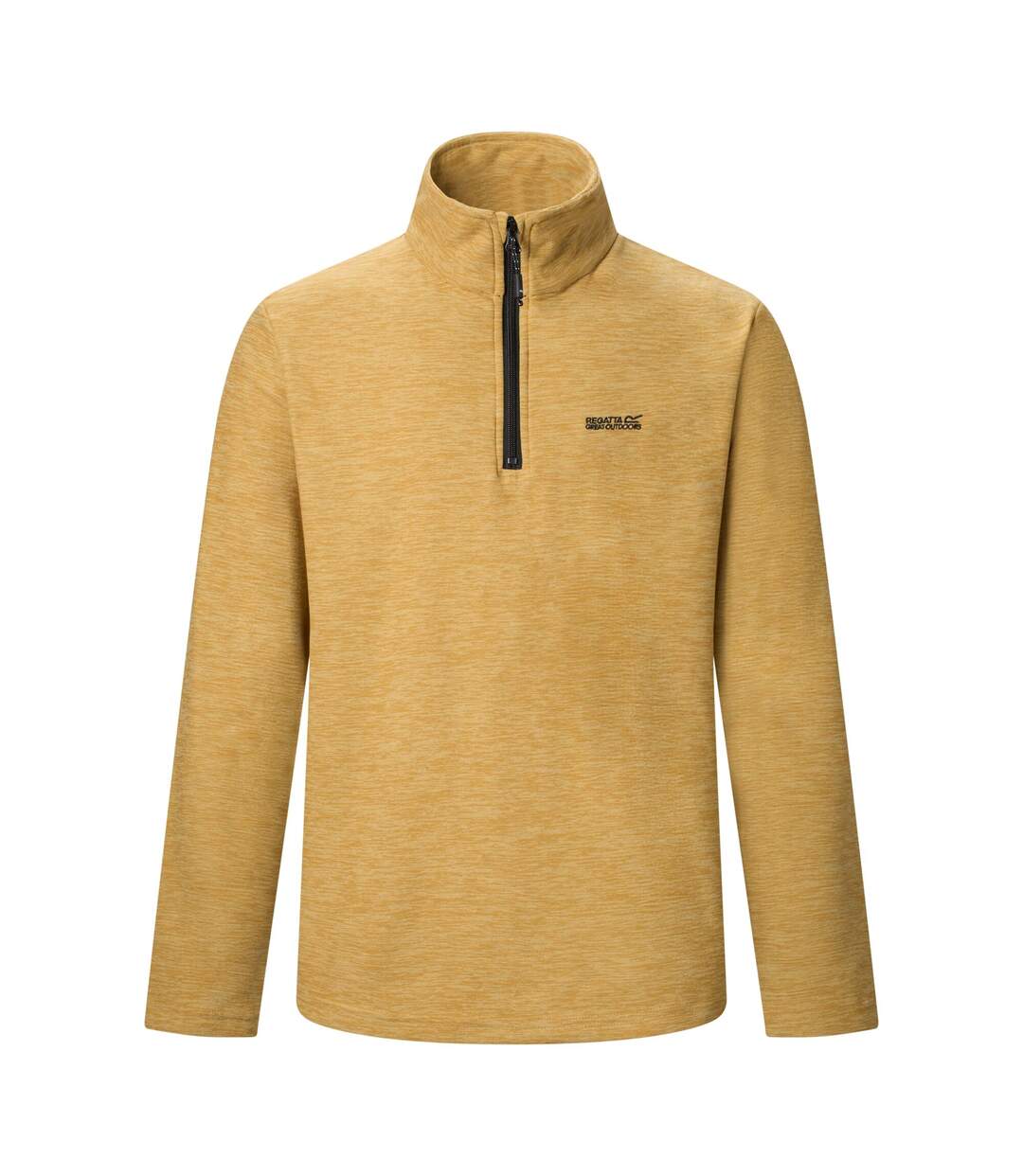 Haut Polaire À Col Montant Zippé Thompson Homme Jaune Sombre Regatta-2
