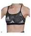 Brassière Noire/Blanche Femme Adidas Aer - L A-C