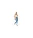 Womens/ladies Denim Skinny Jeans Mid Wash I Saw It First-1