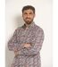 Chemise fantaisie motif cachemire-4
