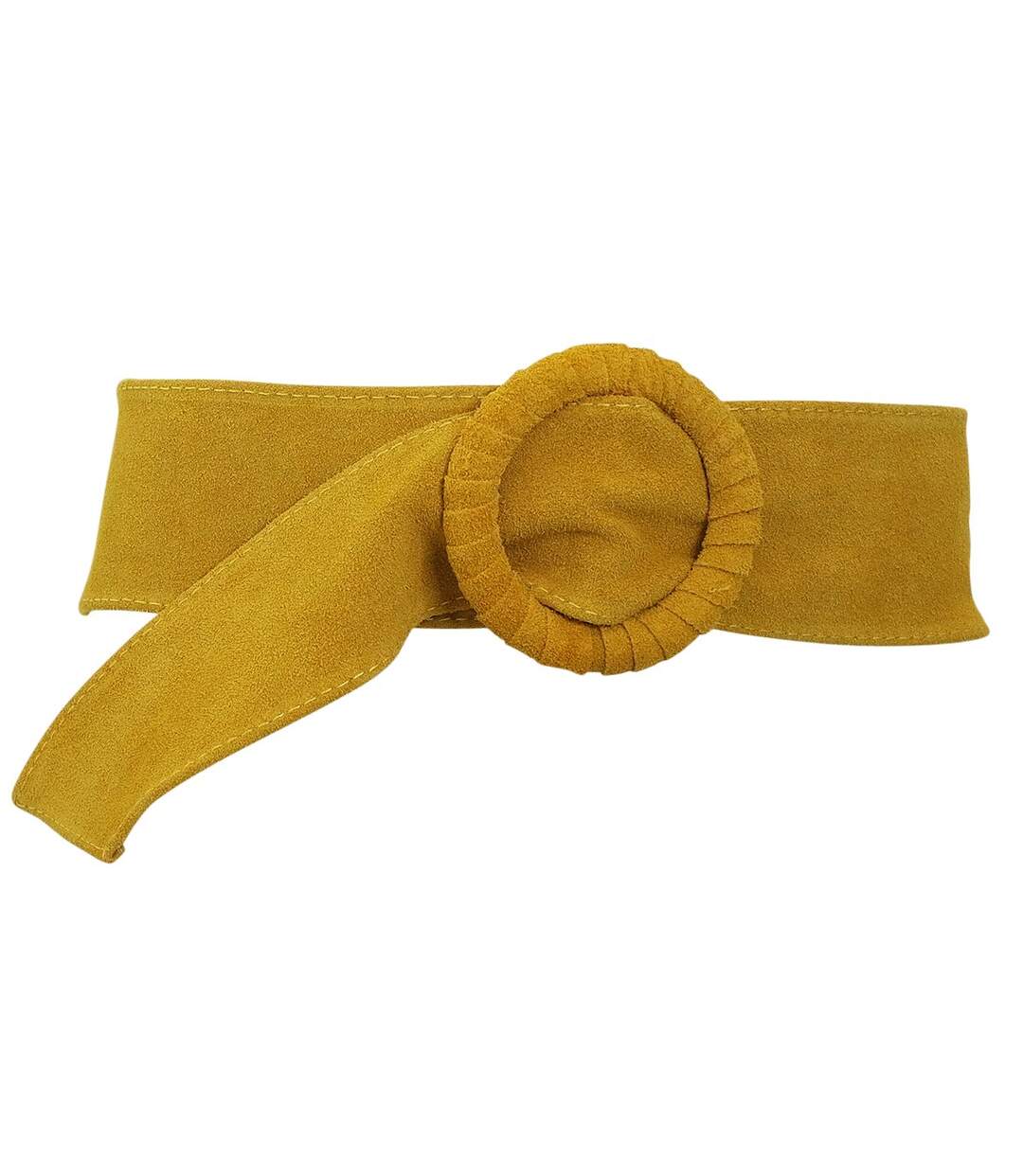 Ceinture large en daim IIGIA-1