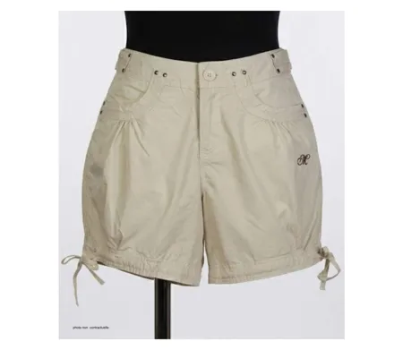 Mode Directe SE1163S : Short en coton sable pour un confort estival absolu